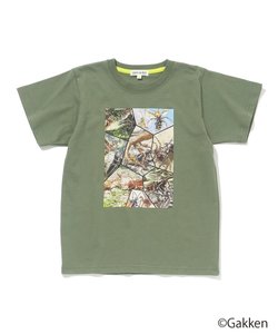 【最強王図鑑×SHOO・LA・RUE】8分割プリントTシャツ