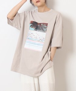 【プチプラ】BIGシルエット プリントTシャツ