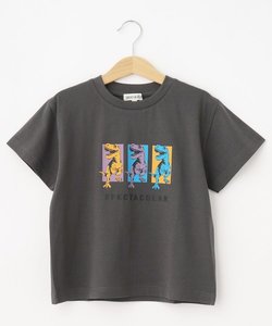 【110-140cm/カラーリンク】グラフィックアソートTシャツ