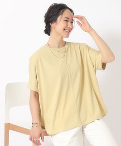 【洗える/接触冷感/UV】夏の味方 袖口ロールアップ ドルマンTシャツ