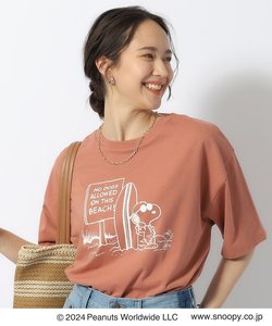 【PEANUTS】別注 接触冷感グラフィックTシャツ