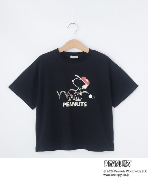 【PEANUTS】プリントゆるTシャツ
