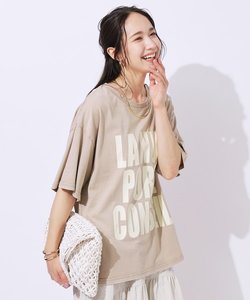 ヴィンテージ感がたまらない 古着風ロゴTシャツ