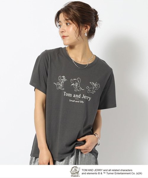 【TOM　and　JERRY】接触冷感Tシャツ