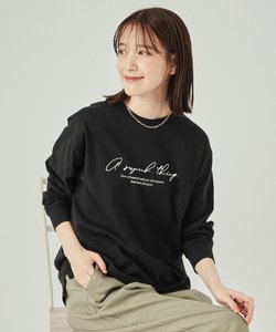 プリントロングスリーブTシャツ