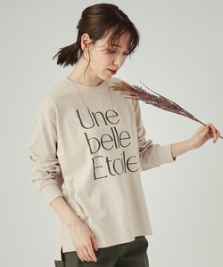 プリントロングスリーブTシャツ