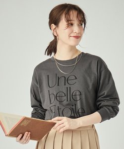 プリントロングスリーブTシャツ