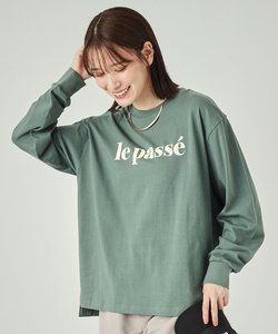 プリントロングスリーブTシャツ