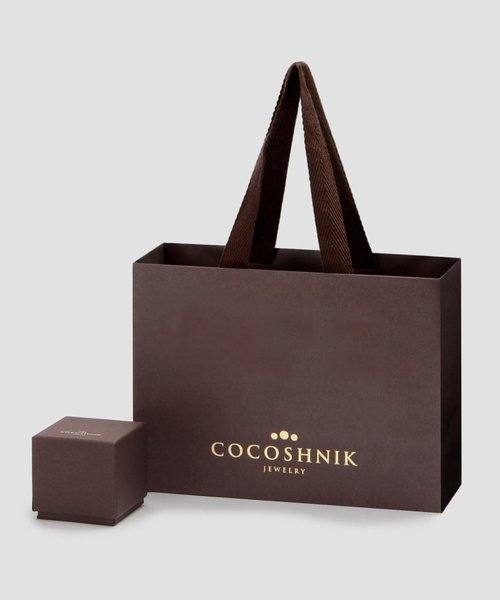 ダイヤモンド S字うねり イヤーカフ（片耳用） COCOSHNIK（ココシュニック）の通販 &amp;mall