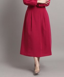 【日本製/洗える/セットアップ対応】女性らしいフレアシルエット ミモレ丈スカート