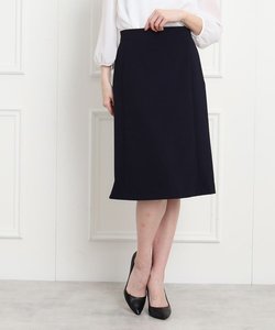 【洗える/日本製/セレモニー/オフィス/セットアップ可】柔らかなシルエットが美しい、Aラインスカート