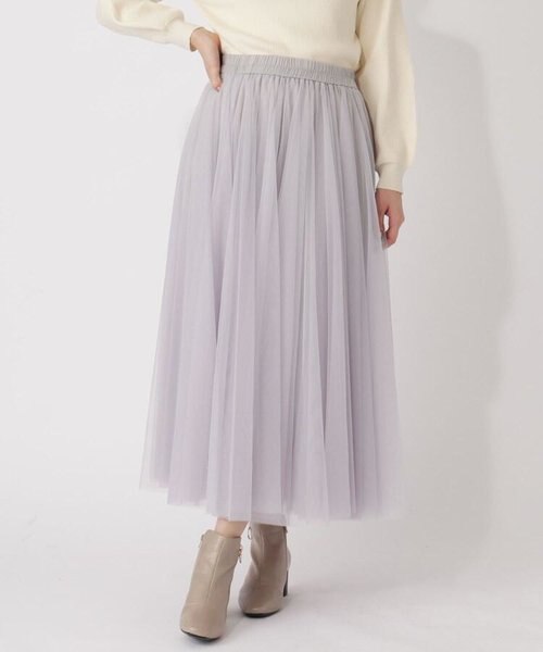 S Ll チュールボリュームフレアスカート Grove グローブ の通販 Mall