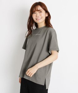 【UV/抗菌防臭】GIZAコットン（綿）モックネックTシャツ