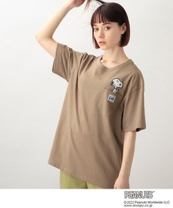 【Lee】スヌーピーポケットTシャツ