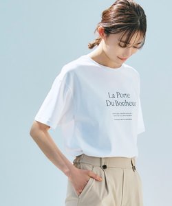 夏に嬉しい！ひんやりロゴプリント半袖Tシャツ