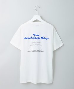 【WORLD for the World】バックプリント ロゴTシャツ