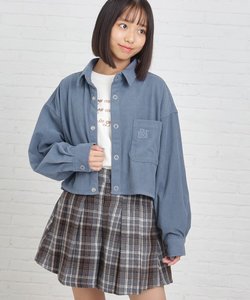 【SETUP可能 】ソフトコーデュロイシャツジャケット