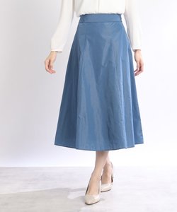 【春SALE/洗える】サークルパンチングフレアスカート