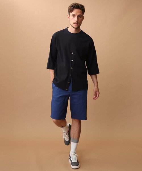 裾明きデザイン 7分袖Tシャツ | TAKEO KIKUCHI（タケオキクチ）の通販
