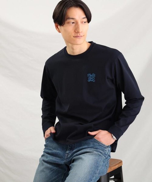 0776【希少ＸＬ】シュプリーム☆ワンポイントポケット刺繍ロゴ ロング