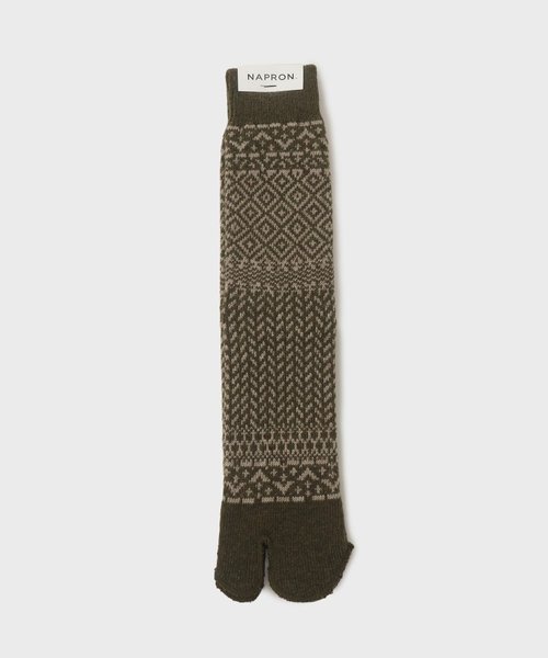 【NAPRON】 JACQUARD TABI SOX