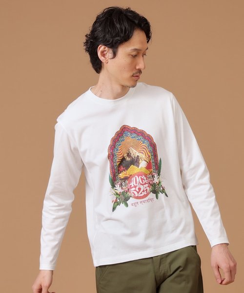 【Sサイズ～】スパイスマウンテン長袖Tシャツ