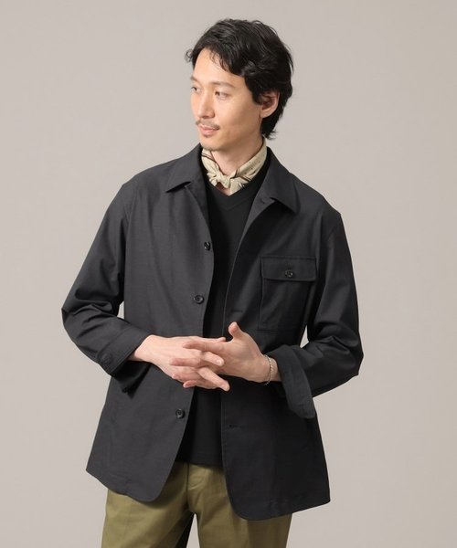 【軽羽織】ストレッチ シャツジャケット