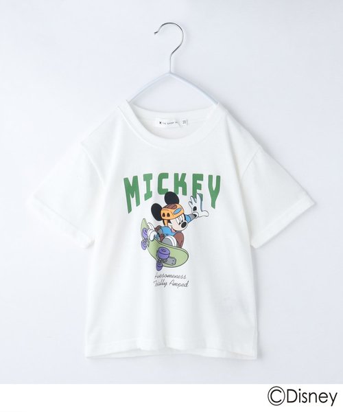 Disney/【110-150/親子リンク】プリント半袖Tシャツ