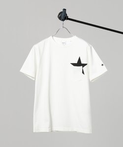 【WEB限定/S～3L】USAコットンスタープリント半袖Tシャツ（ユニセックスアイテム）