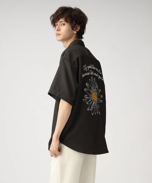 デイジー刺繍半袖シャツ | tk.TAKEO KIKUCHI（ティーケー
