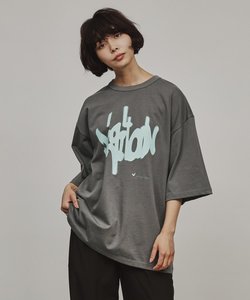 ウォールレタードTシャツ