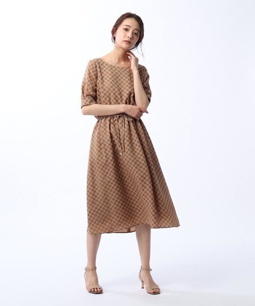 L 洗える Web限定 コモンドットプリントワンピース Untitled アンタイトル の通販 Mall