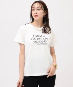 シルケットロゴTシャツ