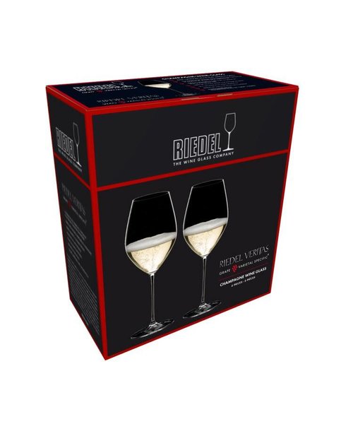 リーデル・ヴェリタス シャンパーニュ・ワイン・グラス ペア ＜RIEDEL