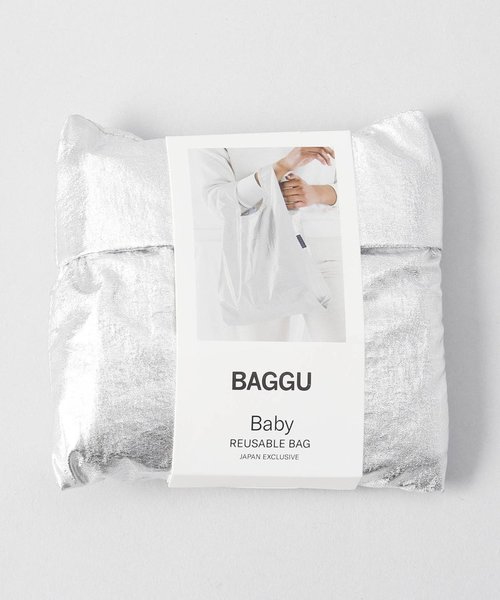 482 BABY メタリックシルバー ＜BAGGU バグー＞ | 212 KITCHEN STORE