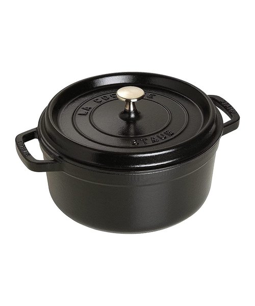 ココットラウンド ２４ｃｍ ＢＫ ＜staub ストウブ＞ | 212 KITCHEN