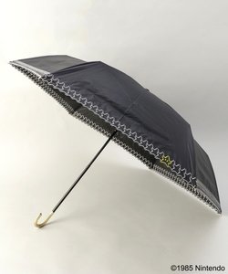 Wpc. UV刺繍マリオミニ BK 日傘/折傘