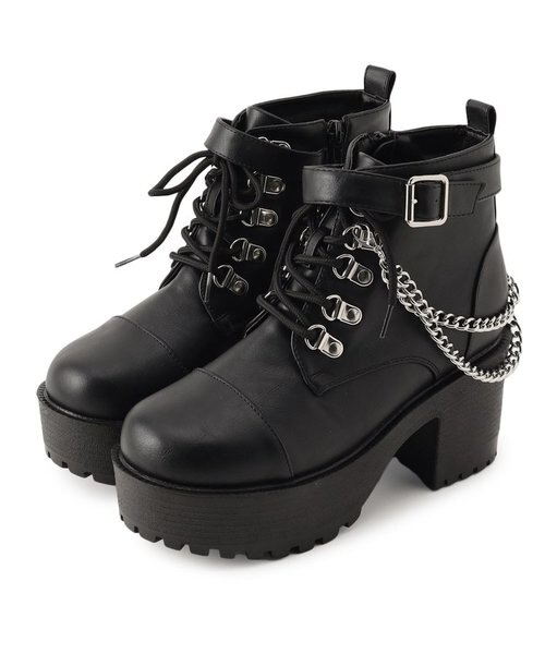 チェーン付き2WAYレースアップブーツ | エスペランサ（ESPERANZA）の  