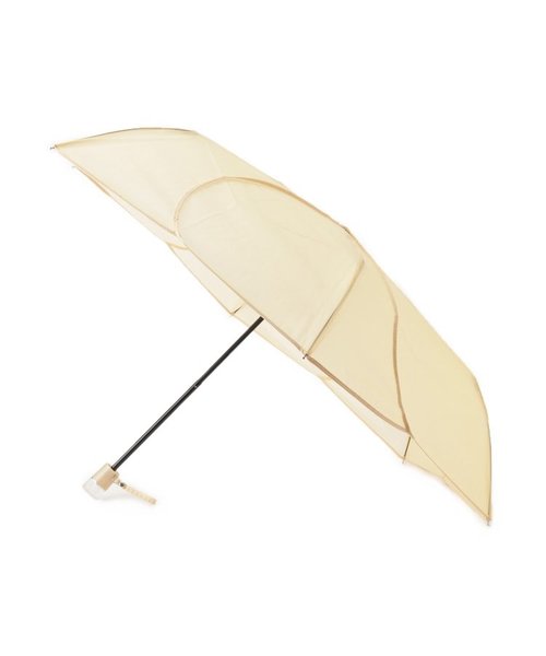 クリアアンブレラ／パウダリーフローラミニ 折りたたみ傘 雨傘