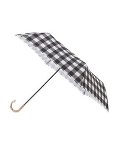 ギンガムチェックトートバッグ折りたたみ傘 雨傘