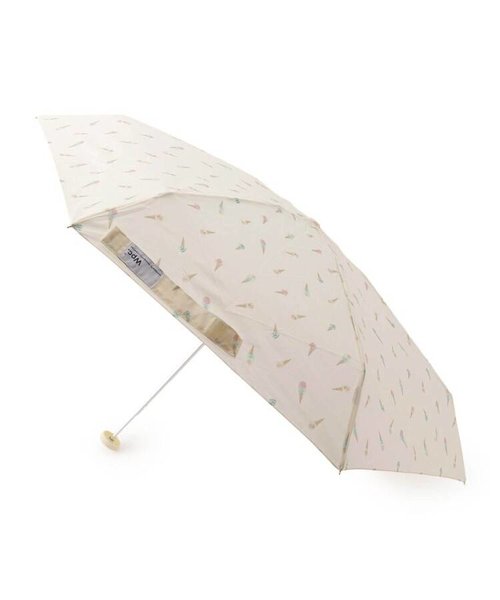 【晴雨兼用】アイスクリーム 折傘