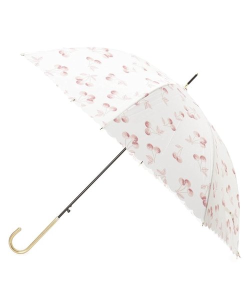 【晴雨兼用】ガーリーチェリー 長傘