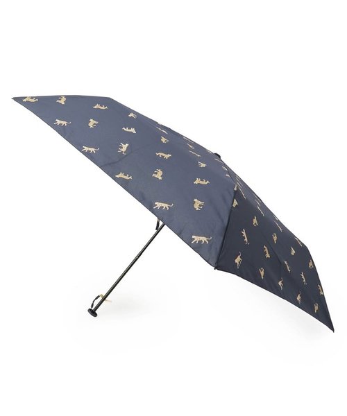 【晴雨兼用/UV】Wpc. レオパード＆タイガー 折傘