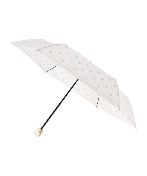 【晴雨兼用/UV】チャーミーハート 折傘