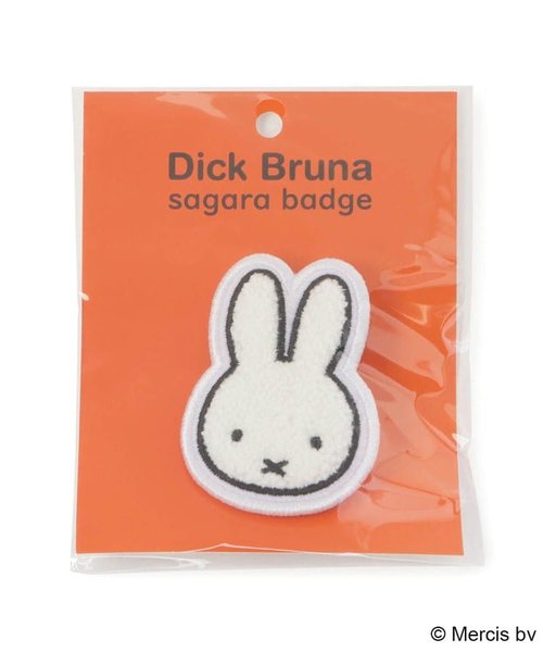 ◆Dick Bruna miffy サガラバッジ ミッフィーフェイス