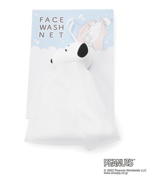 ◆SNOOPY FACE WASH NET