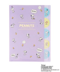 ◆SNOOPY ダイカットクリアファイル 5P AMERICAN TASTE 10