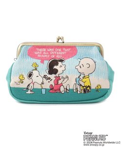 SNOOPY 畳刺繍ペンポーチ がま口