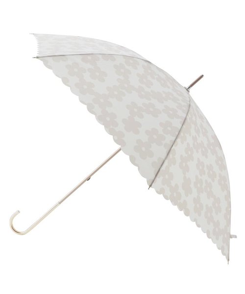 【晴雨兼用/UV】Wpc. フラワーレース 長傘