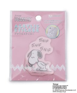 ◆SNOOPY アクリルステッカー PLAY WITH COLORS 5